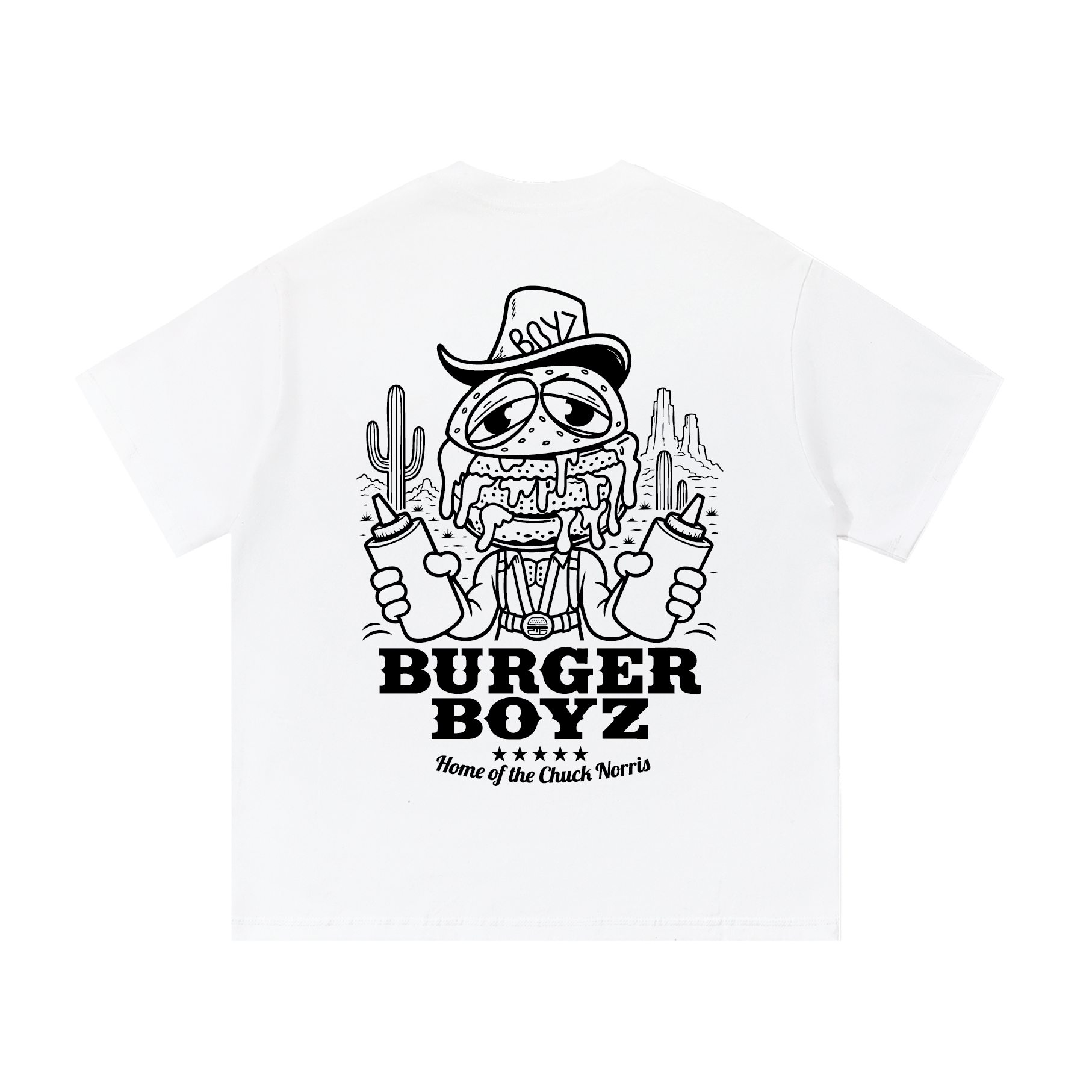 WESTERN TEE WHITE