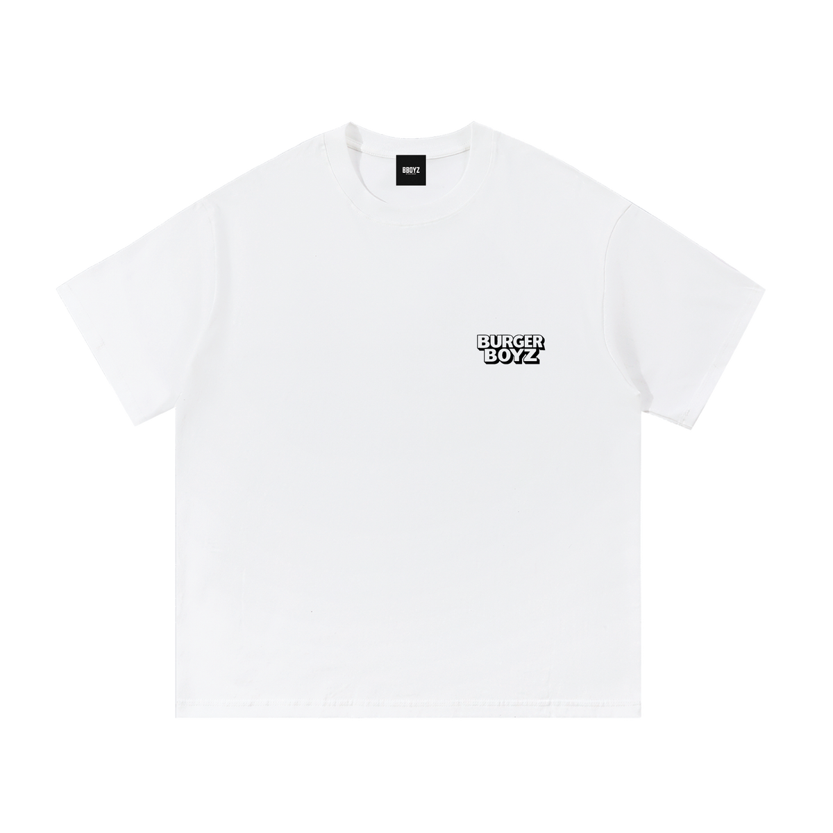 BURGER BAR TEE WHITE
