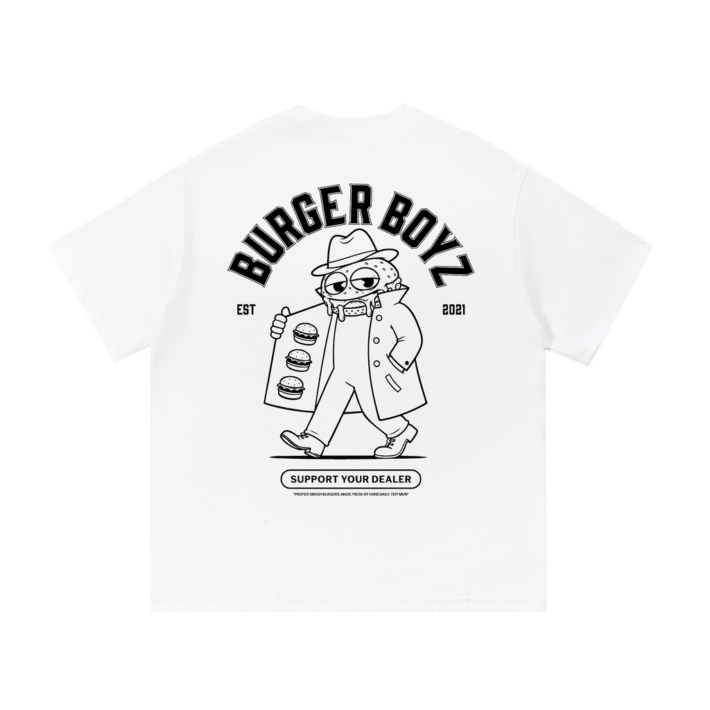 SUPPORT YO DEALER TEE WHITE